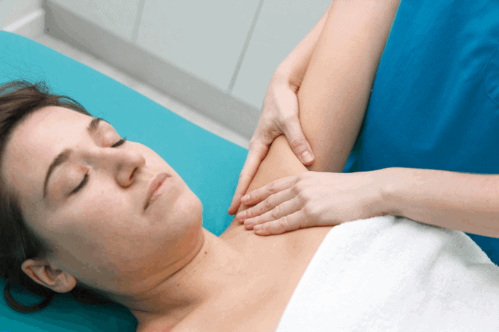 massaggio linfatico