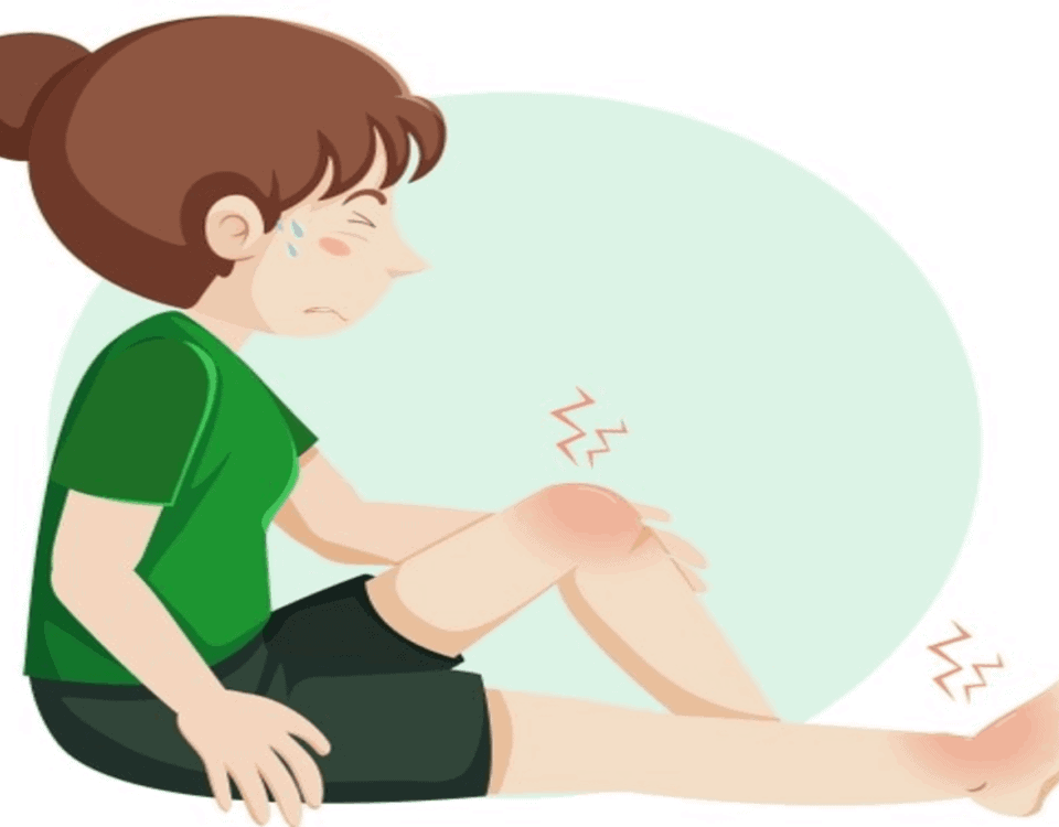 massaggio linfodrenaggio per sgonfiare le ginocchia