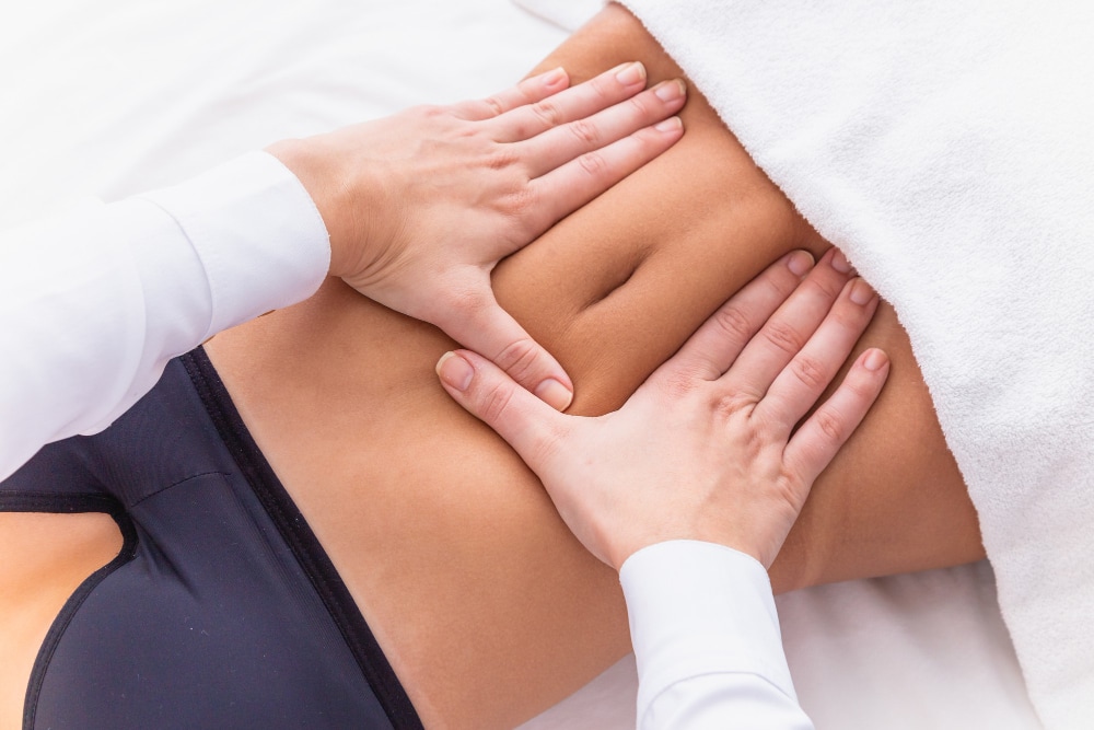Massaggio linfodrenante dopo addominoplastica
